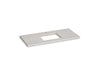 KOHLER K-28253 Silestone 49" quartz vanity top with rectangular cutout