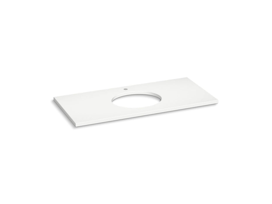 KOHLER K-28254 Silestone 49" quartz vanity top with oval cutout