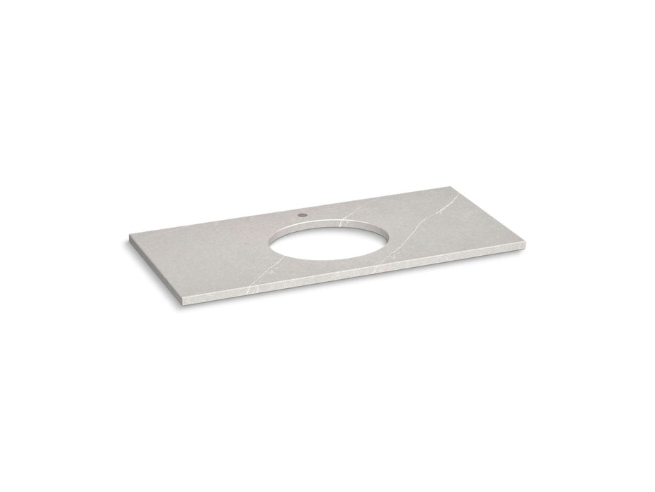 KOHLER K-28254 Silestone 49" quartz vanity top with oval cutout