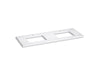 KOHLER K-28258 Silestone 61" quartz vanity top with two rectangular cutouts