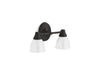 KOHLER Forte Two-light sconce