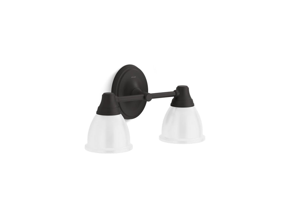 KOHLER Forte Two-light sconce