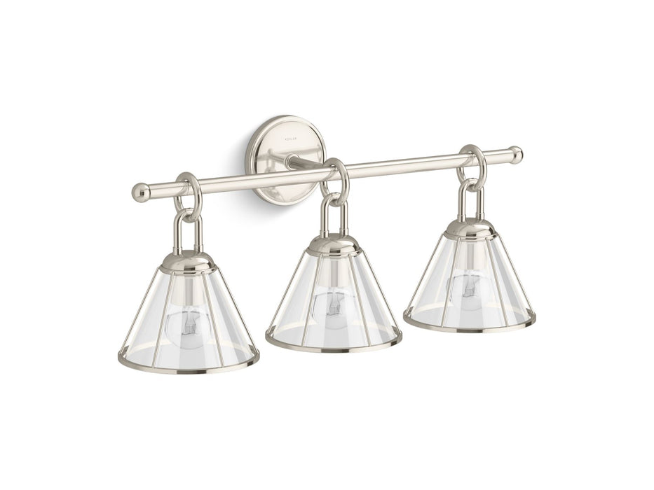 KOHLER Terret Three-light sconce