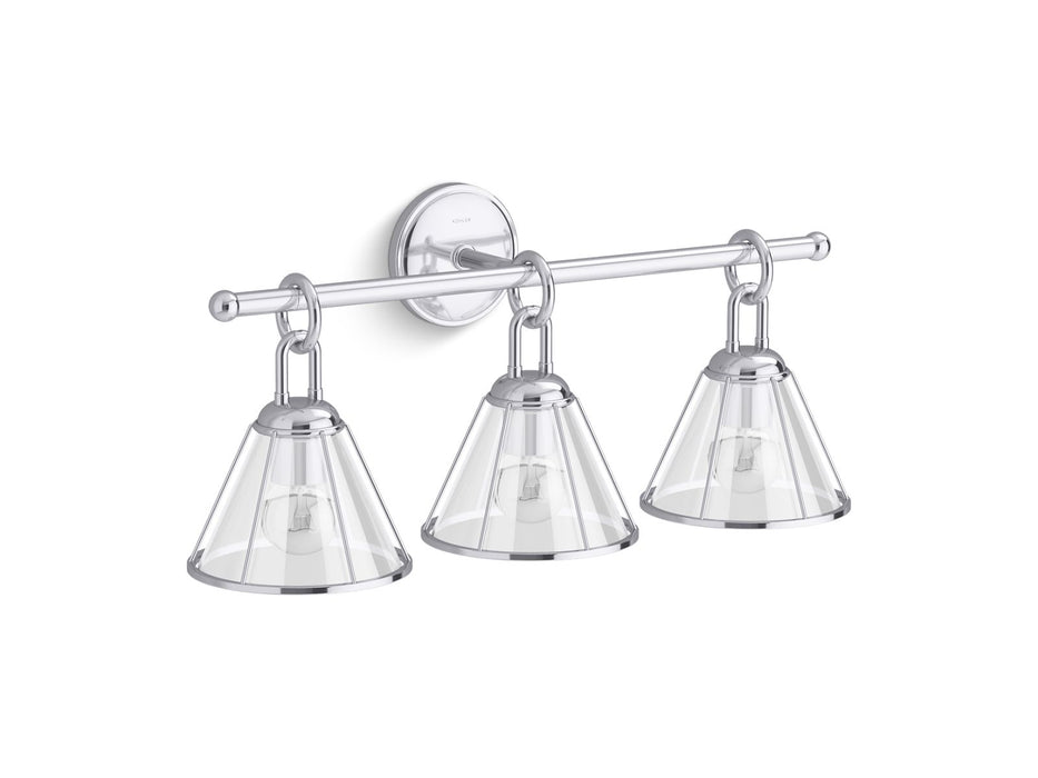 KOHLER Terret Three-light sconce