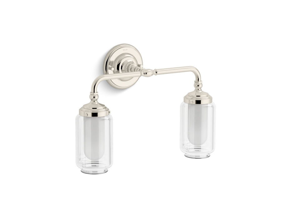 KOHLER K-72582 Artifacts Two-light sconce