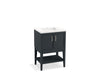 KOHLER K-33577-ASB Winnow 24" bathroom vanity cabinet with sink and quartz top