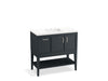 KOHLER Winnow 36" bathroom vanity cabinet with sink and quartz top
