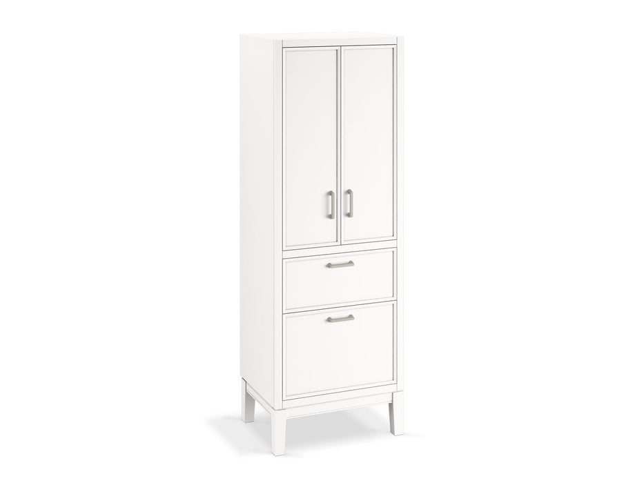 KOHLER K-33582-ASB Winnow 24" x 70" linen tower