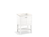 KOHLER Helst 24" bathroom vanity cabinet with sink and quartz top