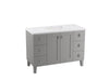 KOHLER K-99535-LG Poplin 48" bathroom vanity cabinet