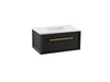 KOHLER Enivo 36" wall-hung bathroom vanity cabinet with sink and quartz top