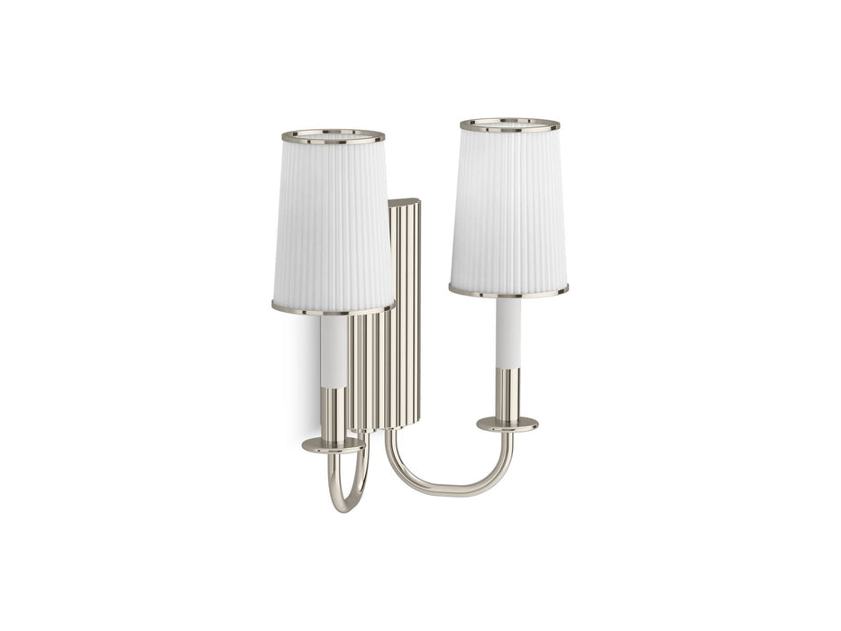 KOHLER Tresdoux Two-light sconce