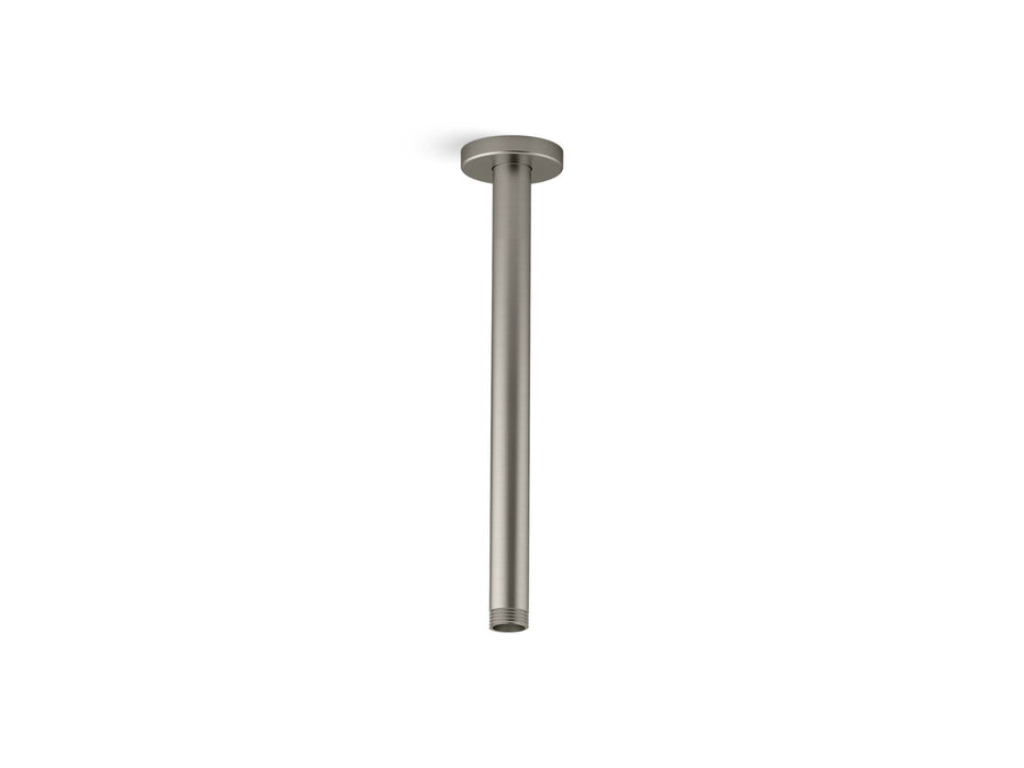 KOHLER K-26321 Statement 12" ceiling-mount single-function rainhead arm and flange