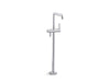 Kallista P24418-00 One Floor-Mount Bath Filler
