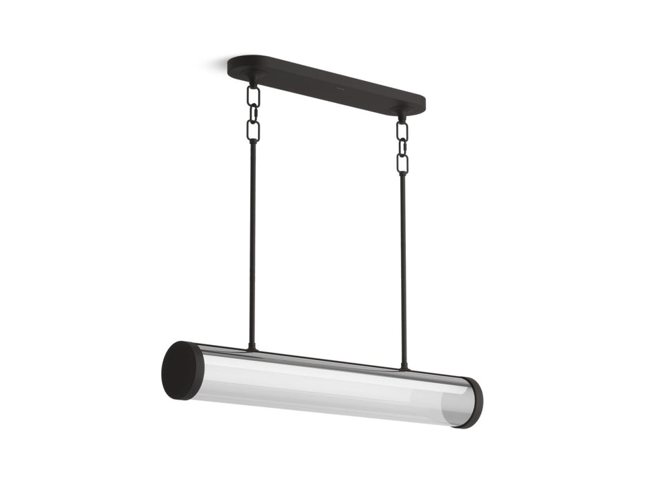KOHLER Purist 34" LED linear chandelier