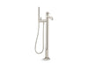 KOHLER K-T27025-4 Occasion Floor-mount bath filler trim with handshower