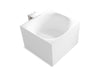 KOHLER K-31405-PFET Stillness Experience 46" x 46" freestanding bath