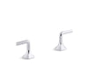 KOHLER K-27010-4 Occasion Lever bathroom sink faucet handles