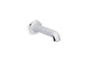 KOHLER K-27024 Occasion Wall-mount bath spout with Straight design, 8"