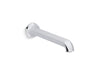 KOHLER K-27115 Occasion Wall-mount bath spout with Straight design, 12"