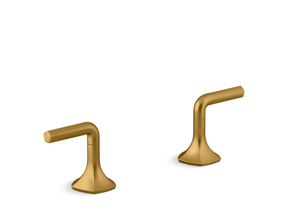 KOHLER K-27018-4 Occasion Deck-mount bath faucet handles with Lever design