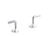 KOHLER K-27018-4 Occasion Deck-mount bath faucet handles with Lever design
