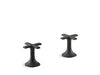 KOHLER K-27018-3 Occasion Deck-mount bath faucet handles with Cross design