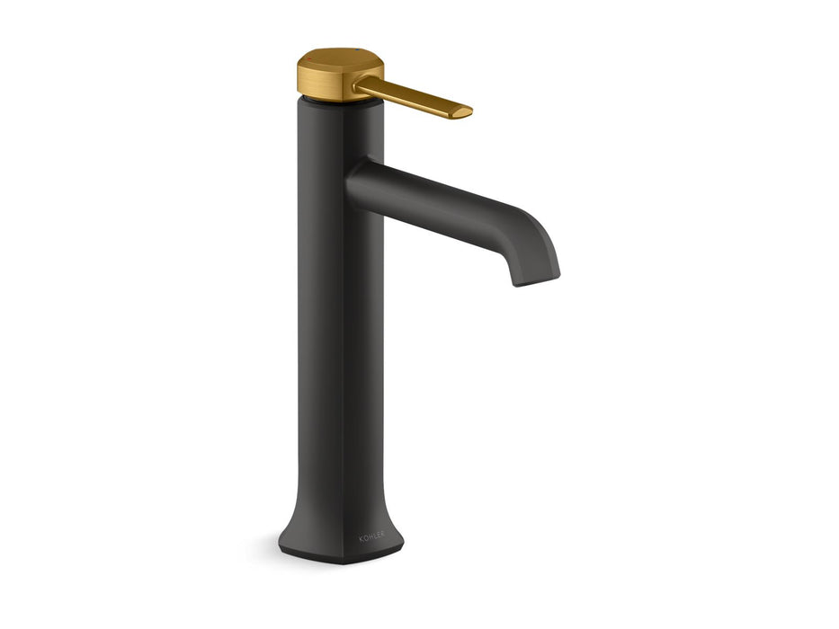 KOHLER K-27003-4N Occasion Tall single-handle bathroom sink faucet, 0.5 gpm