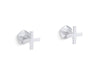 KOHLER K-T27013-3 Occasion Wall-mount bathroom sink faucet Cross handle trim, 1.2 gpm