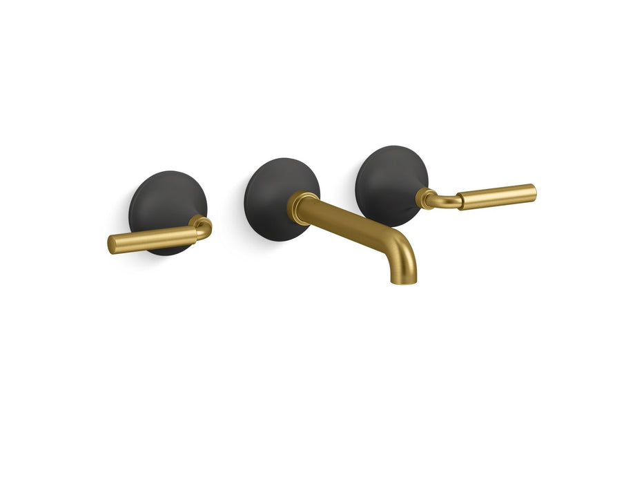 KOHLER K-T26439-4 Tone Wall-mount bathroom sink faucet trim, 1.2 gpm