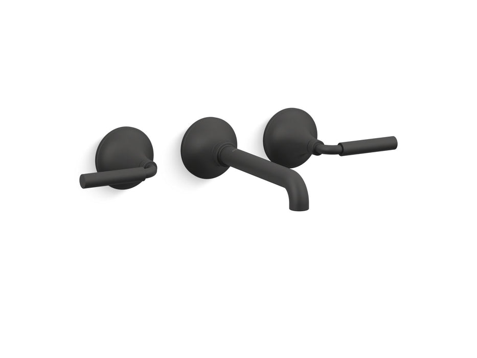 KOHLER K-T26439-4 Tone Wall-mount bathroom sink faucet trim, 1.2 gpm