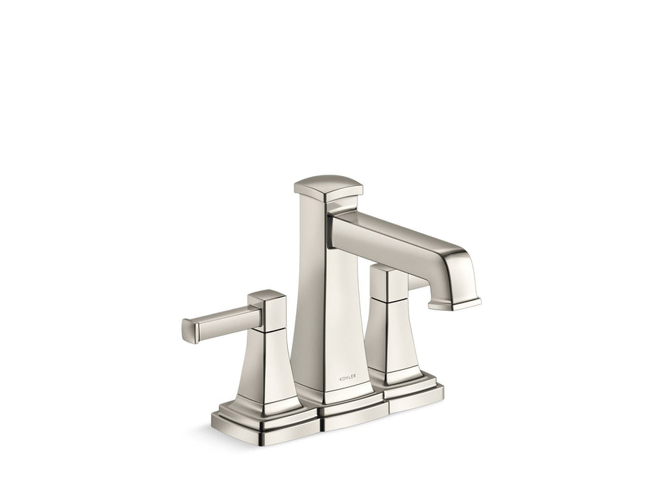 KOHLER K-27398-4 Riff Centerset bathroom sink faucet, 1.2 gpm