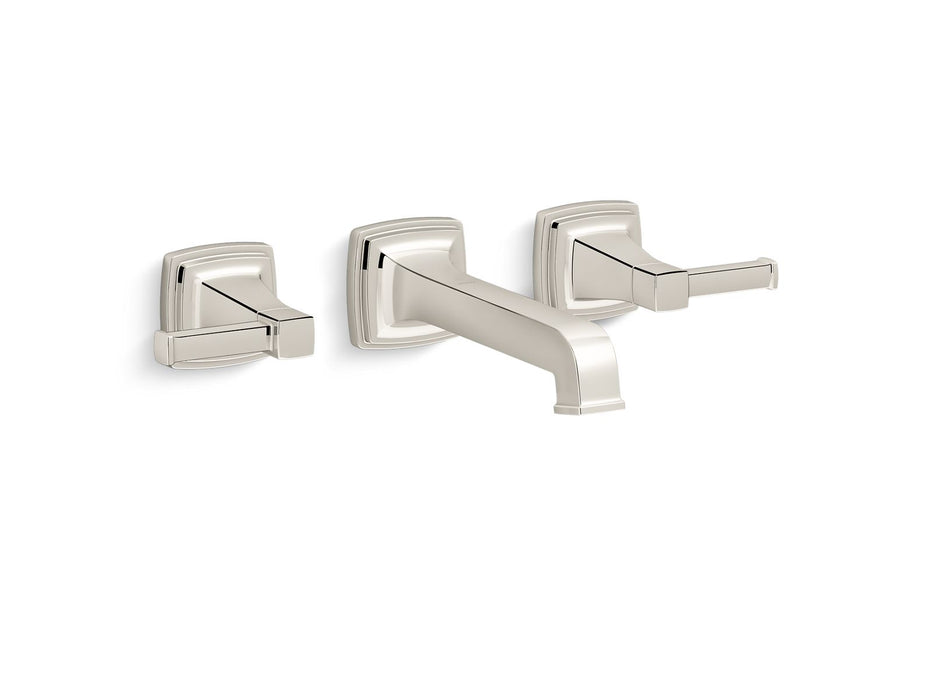 KOHLER K-T26432-4 Riff Wall-mount bathroom sink faucet trim, 1.2 gpm