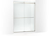 KOHLER K-702430-L Levity Plus 81-5/8" H sliding shower door with 3/8"-thick glass