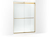 KOHLER K-702430-L Levity Plus 81-5/8" H sliding shower door with 3/8"-thick glass