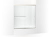 KOHLER K-707002-L Revel 62" H sliding bath door with 5/16"-thick glass