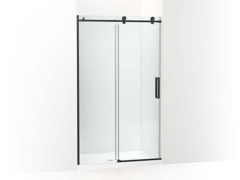 KOHLER Composed Sliding shower door, 78" H x 44-1/8 - 47-7/8" W, with 3/8" thick Crystal Clear glass