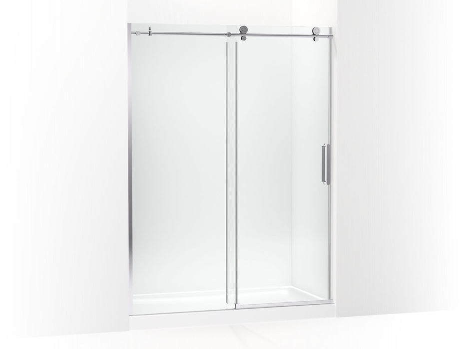KOHLER Composed Sliding shower door, 78" H x 56-1/8 - 59-7/8" W, with 3/8" thick Crystal Clear glass
