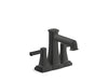 KOHLER K-27398-4N Riff Centerset bathroom sink faucet, 0.5 gpm