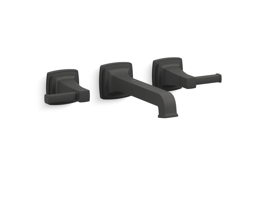KOHLER K-T26432-4 Riff Wall-mount bathroom sink faucet trim, 1.2 gpm