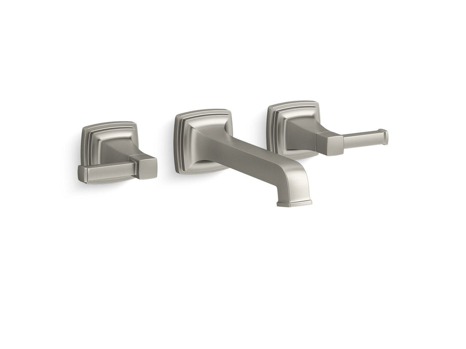 KOHLER K-T26432-4 Riff Wall-mount bathroom sink faucet trim, 1.2 gpm