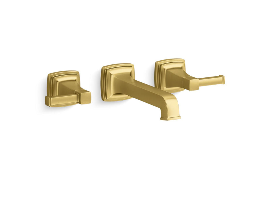 KOHLER K-T26432-4 Riff Wall-mount bathroom sink faucet trim, 1.2 gpm