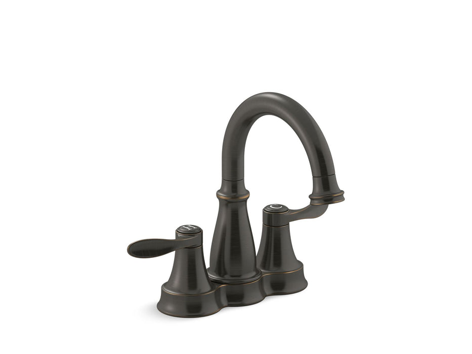 KOHLER Bellera Centerset bathroom sink faucet, 0.5 gpm