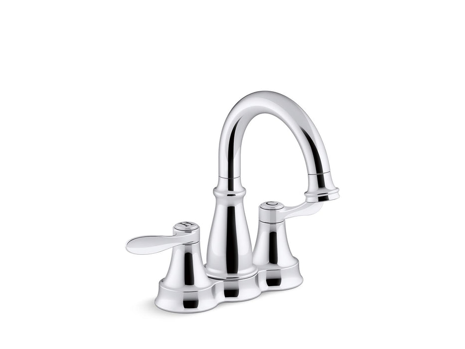 KOHLER Bellera Centerset bathroom sink faucet, 0.5 gpm