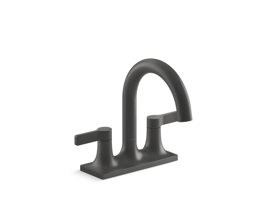 KOHLER K-28124-4 Venza Centerset bathroom sink faucet, 1.2 gpm