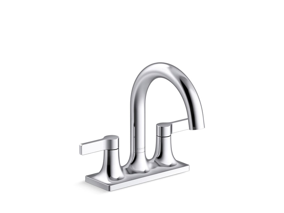 KOHLER K-28124-4N Venza Centerset bathroom sink faucet, 0.5 gpm