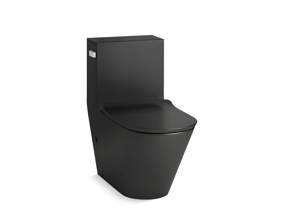 KOHLER K-22378 Brazn One-piece compact elongated toilet with skirted trapway, dual-flush