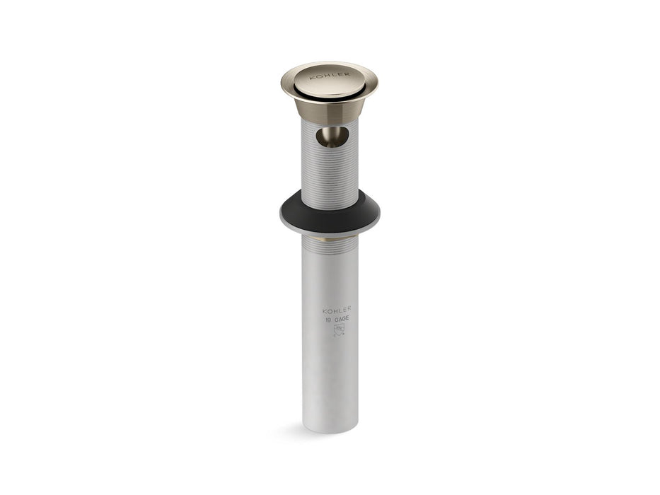 KOHLER K-25322 Clicker drain with overflow