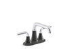 KOHLER K-27414-4 Tone Centerset bathroom sink faucet, 1.2 gpm