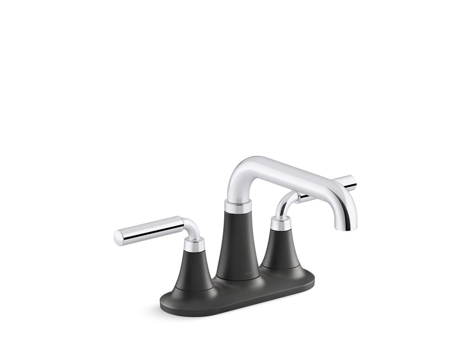 KOHLER K-27414-4 Tone Centerset bathroom sink faucet, 1.2 gpm